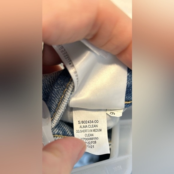 NWT $39.99 OLD NAVY OG Straight High-Rise 3” inseam denim shorts – Sz 14 - Picture 10 of 10